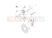 KAWASAKI 2014 Rear Brake
