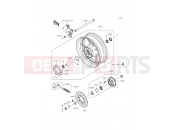 KAWASAKI 2014 Rear Hub