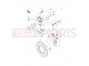 KAWASAKI 2014 Rear Brake