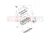 KAWASAKI Z800 ABS (ZR800BEF) Cylinder Head