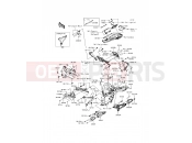 KAWASAKI Z800 ABS (ZR800BEF) Frame Fittings