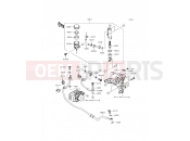 KAWASAKI Z800 ABS (ZR800BEF) Rear Master Cylinder
