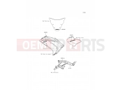 KAWASAKI 2015 Decals(Green)