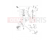 KAWASAKI ER-6f ABS (EX650FFF) Rear Master Cylinder