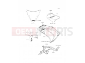 KAWASAKI ER-6f ABS (EX650FFF) Decals(Green)