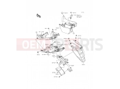 KAWASAKI ER-6n ABS (ER650FFF) Rear Fender(s)