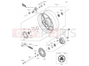 KAWASAKI 2015 Rear Hub