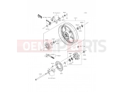 KAWASAKI NINJA 300 ABS (EX300BFF) Rear Hub