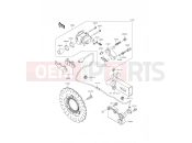 KAWASAKI NINJA 300 ABS (EX300BFF) Rear Brake