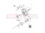 KAWASAKI 2015 Rear Hub