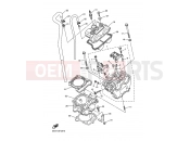 YAMAHA YZ 250 F YZ250F (5XC6) 2005 CYLINDER