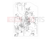 YAMAHA YZ 250 F YZ250F (5XC6) 2005 CARBURETOR