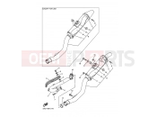 YAMAHA YZ 250 F YZ250F (5XC6) 2005 EXHAUST