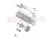 YAMAHA YZ 250 F YZ250F (5XC6) 2005 CLUTCH