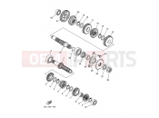 YAMAHA YZ 250 F YZ250F (5XC6) 2005 TRANSMISSION