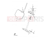 YAMAHA YZ 250 F YZ250F (5XC6) 2005 STEERING