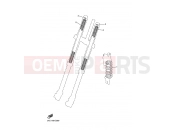 YAMAHA YZ 250 F YZ250F (5XC6) 2005 ALTERNATE FOR CHASSIS