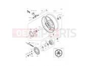KAWASAKI 2015 Rear Hub