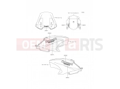 KAWASAKI 2015 Decals(Orange)