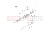 KAWASAKI 2015 Gear Change Drum/Shift Fork(s)