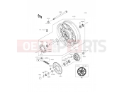 KAWASAKI 2015 Rear Hub