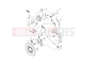 KAWASAKI 2015 Rear Brake