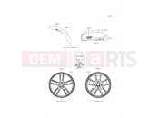 KAWASAKI 2015 Decals(White)