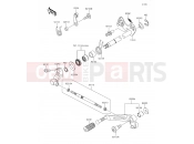 KAWASAKI 2015 Gear Change Mechanism