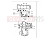 KAWASAKI 2015 Crankcase Bolt Pattern