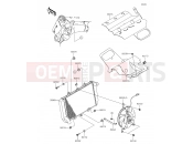 KAWASAKI 2015 Radiator