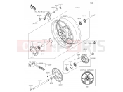 KAWASAKI 2015 Rear Hub