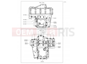 KAWASAKI 2015 Crankcase Bolt Pattern
