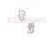 KAWASAKI 2015 Crankcase Bolt Pattern