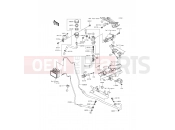 KAWASAKI 2015 Rear Master Cylinder