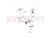 KAWASAKI 2015 Decals(Graystone)
