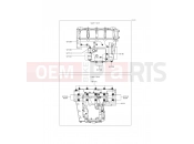 KAWASAKI 2015 Crankcase Bolt Pattern