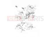 KAWASAKI 2015 Side Covers/Chain Cover