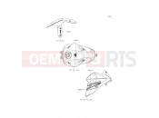 KAWASAKI 2015 Decals(Orange)(White)