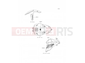 KAWASAKI 2015 Decals(Black)