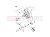 KAWASAKI 2016 Rear Hub