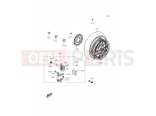 KAWASAKI 2016 Rear Hub