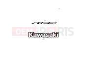 KAWASAKI 2016 Decals(Black)