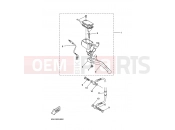 YAMAHA Aerox 50 YQ 50 YQ50 AEROX (5SB6) 2004 REAR MASTER CYLINDER