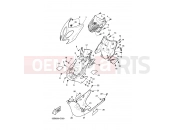 YAMAHA Aerox 50 YQ 50 YQ50 AEROX (5SB6) 2004 LEG SHIELD