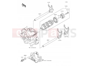 KAWASAKI 2016 Gear Change Drum/Shift Fork(s)