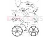 KAWASAKI 2016 Decals(Green)