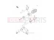 KAWASAKI 2016 Gear Change Drum/Shift Fork(s)