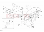 DUCATI 2007 Monster S2R 800 REAR BRAKE SYSTEM » BRAKING SYSTEM