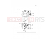 KAWASAKI 2016 Crankcase Bolt Pattern