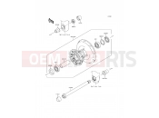 KAWASAKI W800 (EJ800AGS) Front Hub